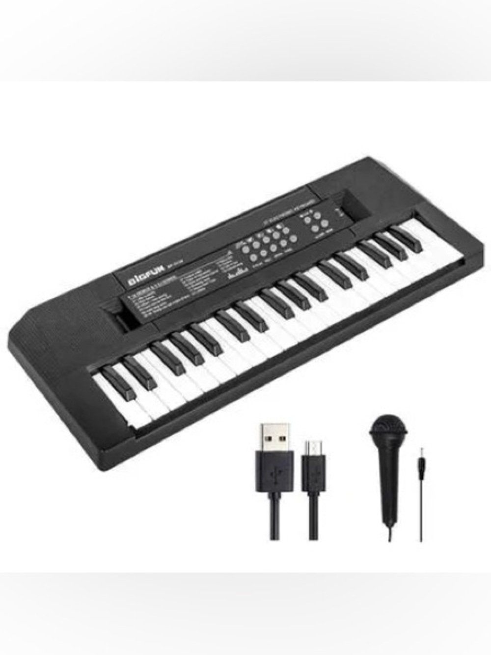 37-Key Electronic Keyboard - Black - Picture 7 of 17